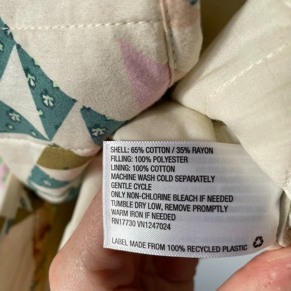 Universal Thread Quilted Patchwork Button Up Jacket Coat Sz S - Picture 9 of 12